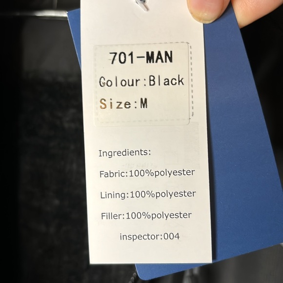 Men’s Medium Pooluly Faux Fur Lined Winter Jacket NWT - Picture 5 of 14